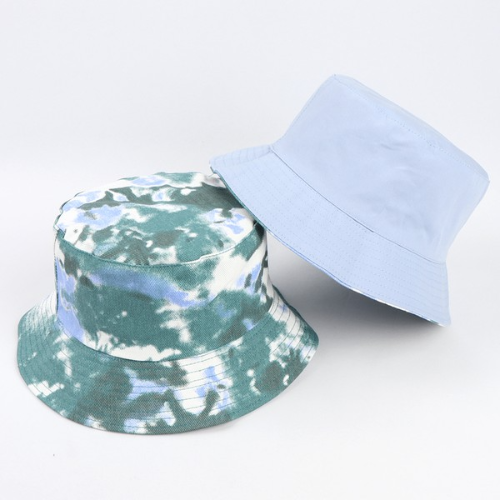 Reversible Tie Dye Bucket Hat Blue/Green