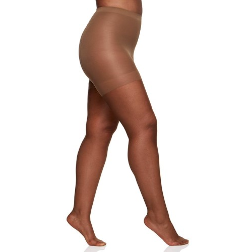 Ultra Sheer Pantyhose Queen Size French Coffee