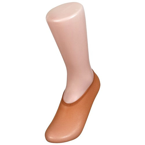 No-Show Liner Socks (3-Pair Pack) Brown