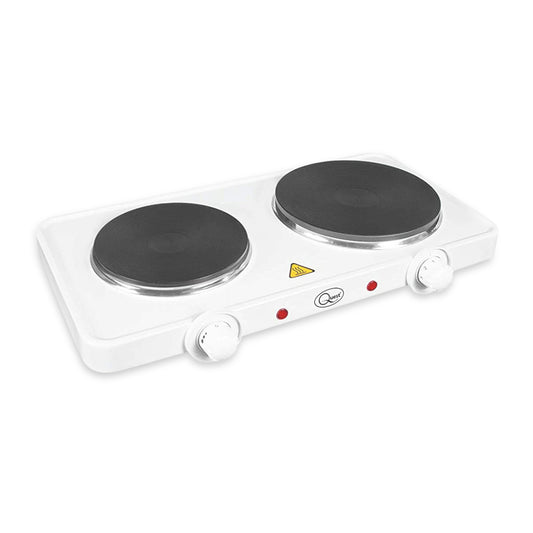 Quest 35250 2500W Double Hotplate White
