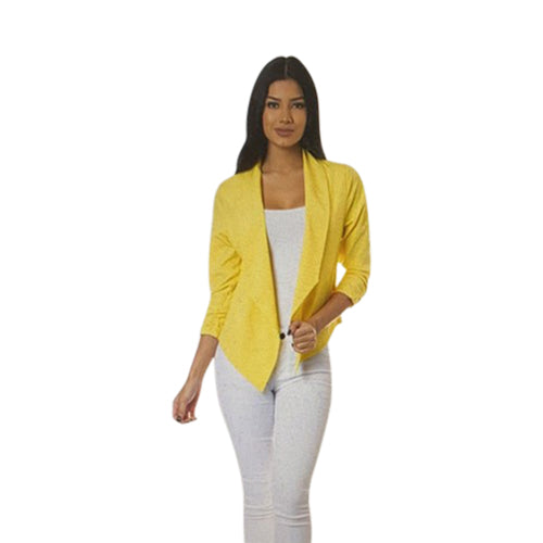 7037 Lightweight Fitted Look Blazer