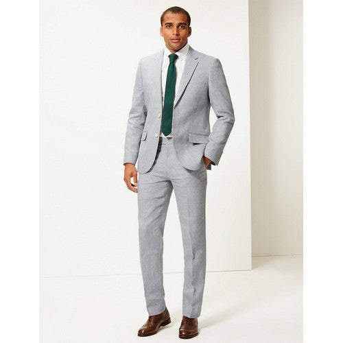 Marks & Spencer Tailored Fit Linen Miracle Jacket