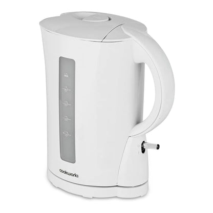 Cookworks Plastic Kettle - White