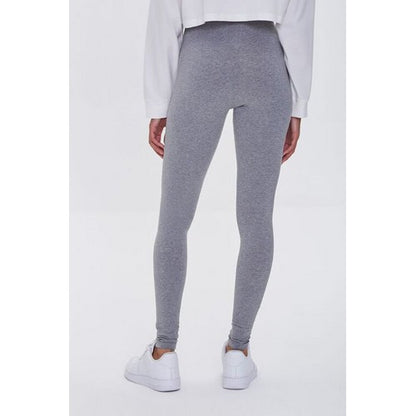 Forever 21 Cotton Leggings Grey