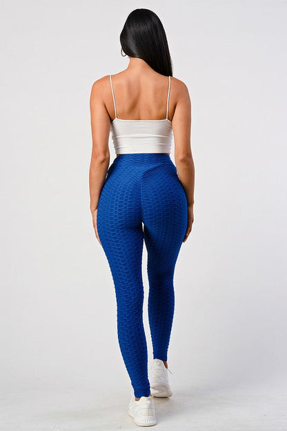 Scrunch Butt Lift Tummy Control Leggings Royal