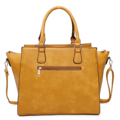 LF2048 Celine 3-pc Handbag Set Mustard