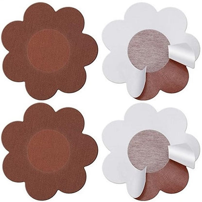 Disposable Nipple Cover Pasties 1 Pair in Brown