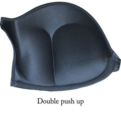 Double Push Up Bra Aqua Splash