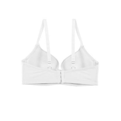 Extra Coverage Bra White