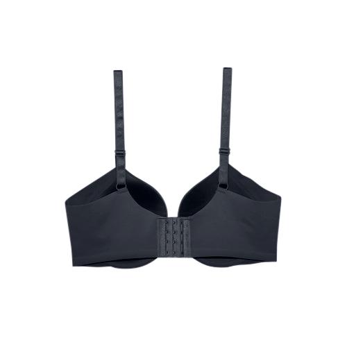 Extra Side Coverage Bra With Underwire Black