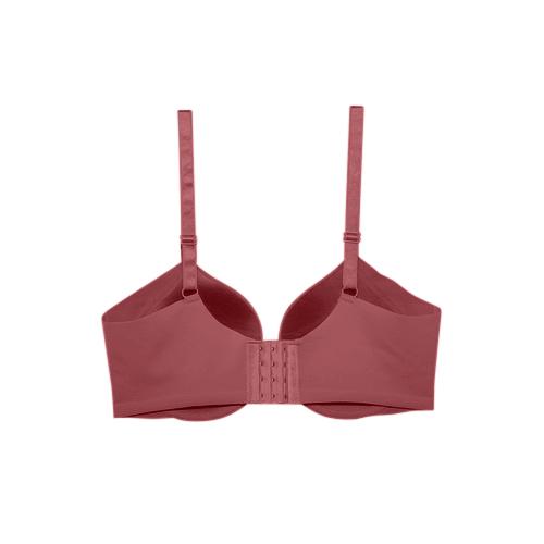 Extra Side Coverage Bra With Underwire Rose Wine