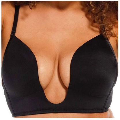 V Bra Black