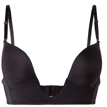 V Bra Black