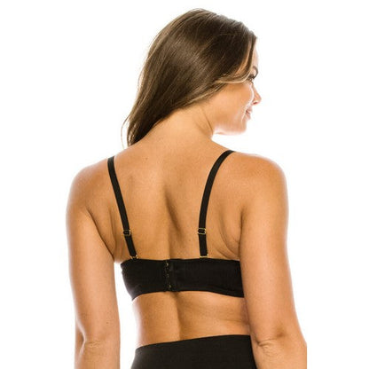 Demi Cup Multiway Bra in Black