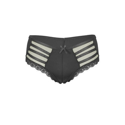 YM-33067-PTY Cape Hipster Panty Black