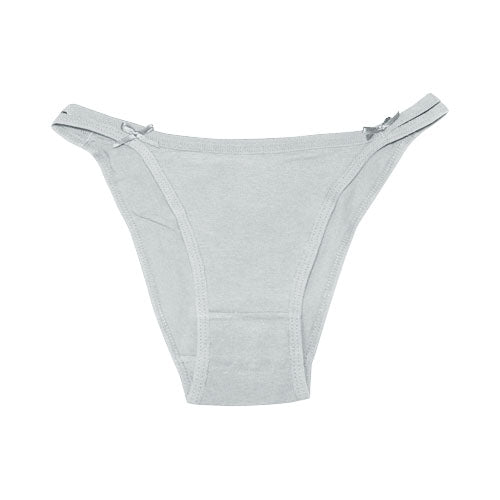 Cotton Double Strap Panty Grey