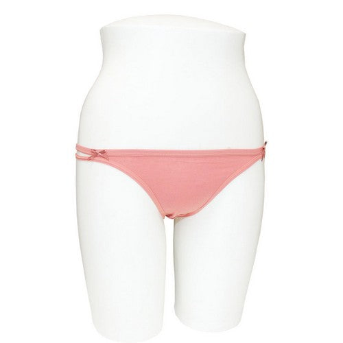 YM-523-PTY-C03 Cotton Double Strap Panty Peach