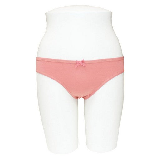 YM-525-PTY-C03 Soft Cotton Bikini Panty Peach