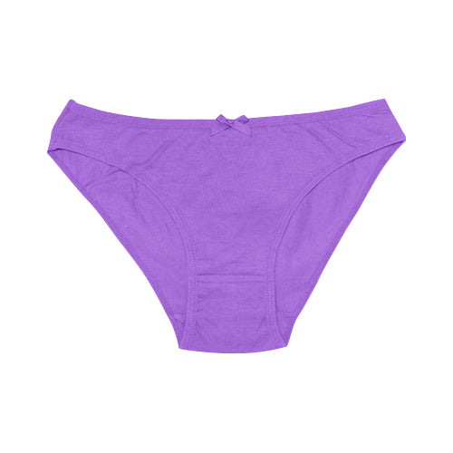 Soft Cotton Bikini Panty Purple