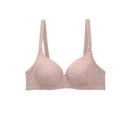 YM-9021-BRA-DDD-C01 Floral Lace Underwire Bra Deauville Mauve