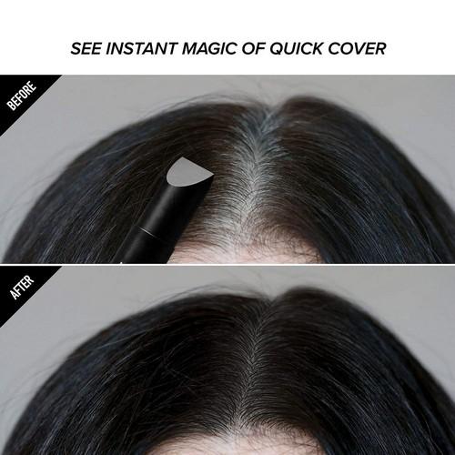 Kiss Quick Cover Gray Hair Touch Up Wet Stick Black