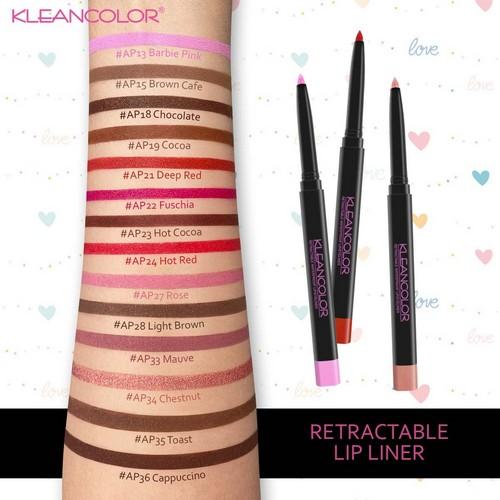 Kleancolor Retractable Lip & Eye Liner
