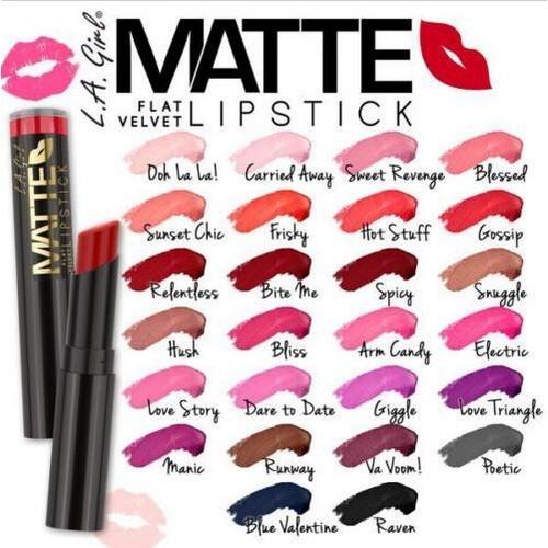 L.A. Girl Flat Velvet Matte Lipstick