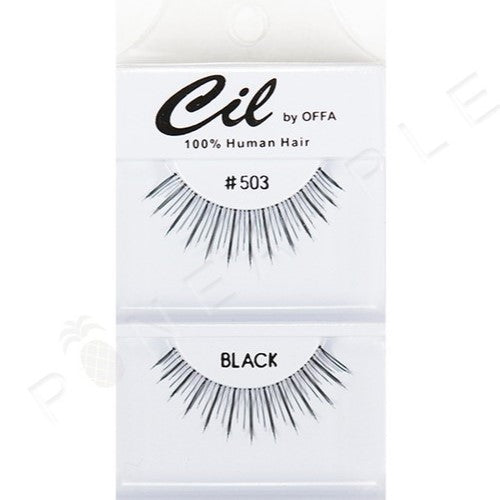 CIL 100% Human Hair Eyelashes #503