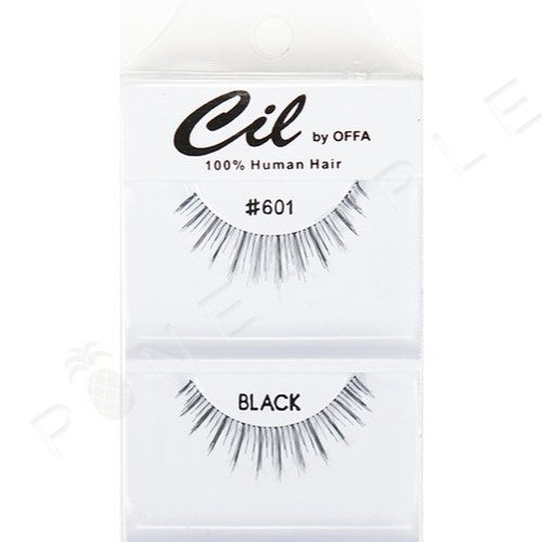 CIL 100% Human Hair Eyelashes #601