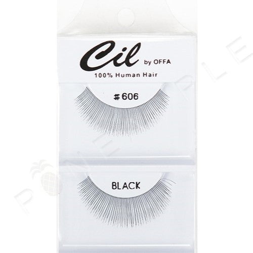 CIL 100% Human Hair Eyelashes #606