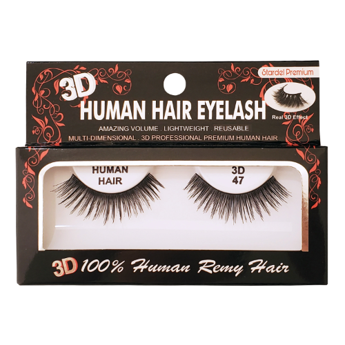 3DSET Stardel Premium 100% Human Remy Hair 3D Eyelashes #47