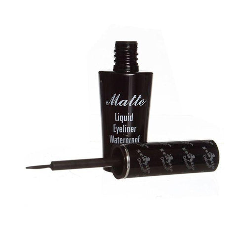 Italia Deluxe Matte Liquid Waterproof Eyeliner Black