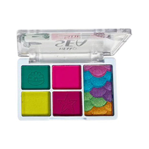 She Makeup Hello Sea Eyeshadow Palette D