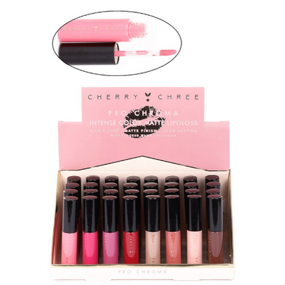 Cherry Chree Pro Chroma Intense Color Matte Lipgloss