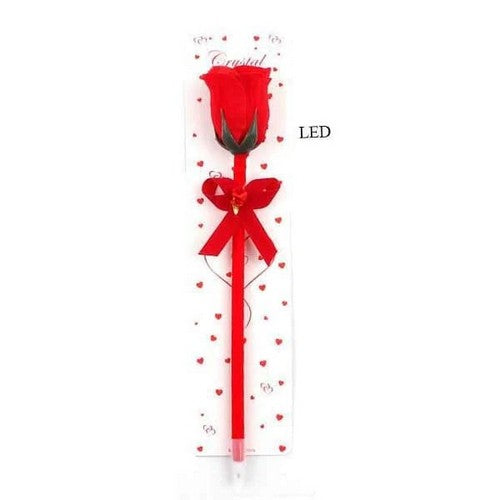 Light-Up LED Rose Pen