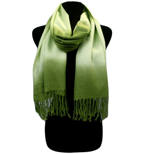 Ombre Pashmina Lime