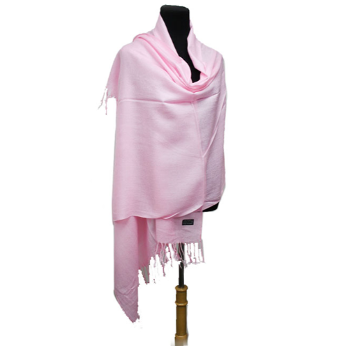 Plain Pashmina Light Pink