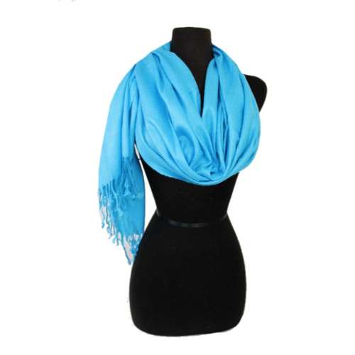 Plain Pashmina Turquoise