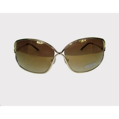 GENUINE Guess GU6380 Gold Frame Cut Lens Sunglasses