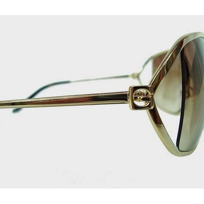 GENUINE Guess GU6380 Gold Frame Cut Lens Sunglasses