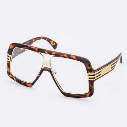 Cazal Retro Clear Lens Sunglasses