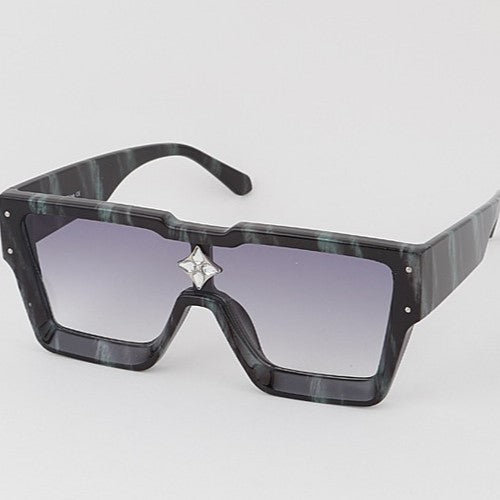 Diamond Star Shield Sunglasses