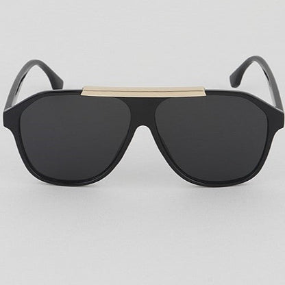 Gold Bar Aviator Sunglasses