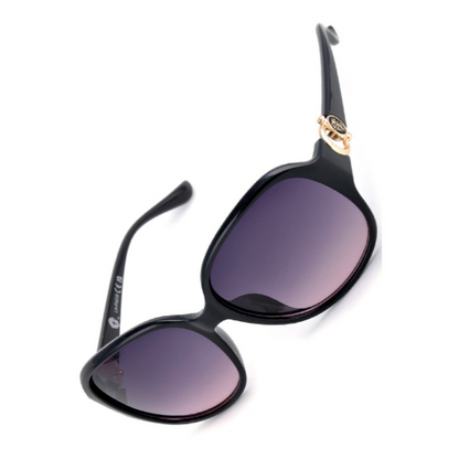 Emblem Round Sunglasses