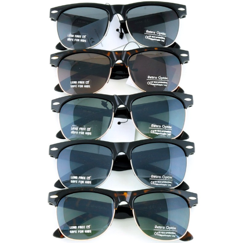 SS-AF-KG-WF14 Boys Clubmaster Sunglasses