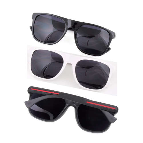 SF-AF-926 Red Bar Plain Sunglasses