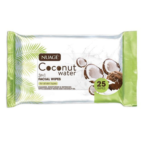 Nuage Coconut Water Cleaning Face Wipes