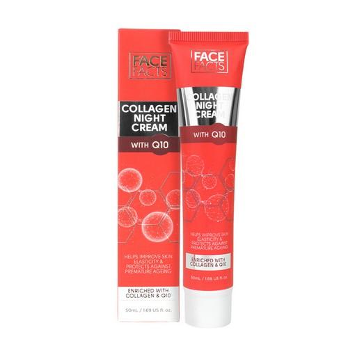 Face Facts Collagen With Q10 Night Cream - 50ml