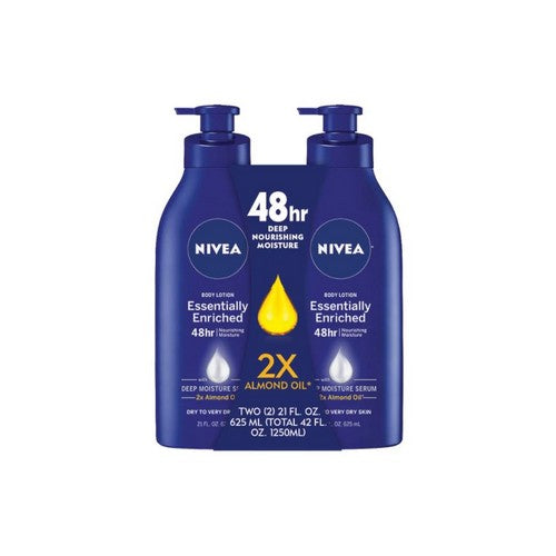 Nivea Pack of 2 Essentially Enriched Body Lotion