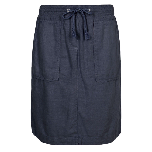 Marks & Spencer Linen Skirt Navy